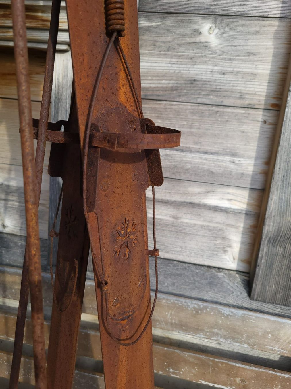 Skis: Edelrost Ski 164 cm Unikat – Neu (gemäss Beschreibung) aus Schafhausen im Emmental von Herzrose 3