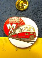 BAHN PIN SCHWEIZ SBB TEE EMCB CCMB BIEL ENAMEL GOLDIG LIMITI