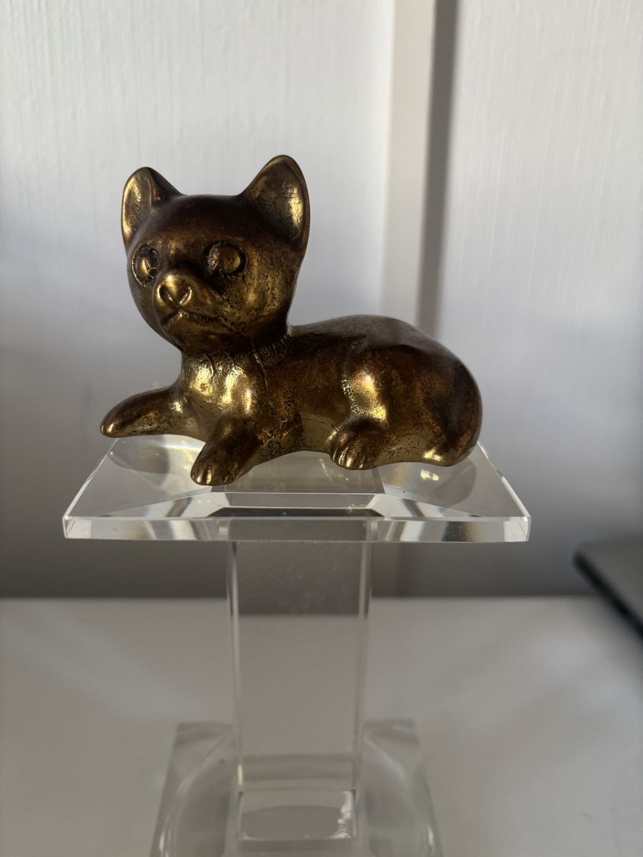 Figuren: Chat mignon en bronze vintage – Gebraucht aus Genève von ati_tj8f 1