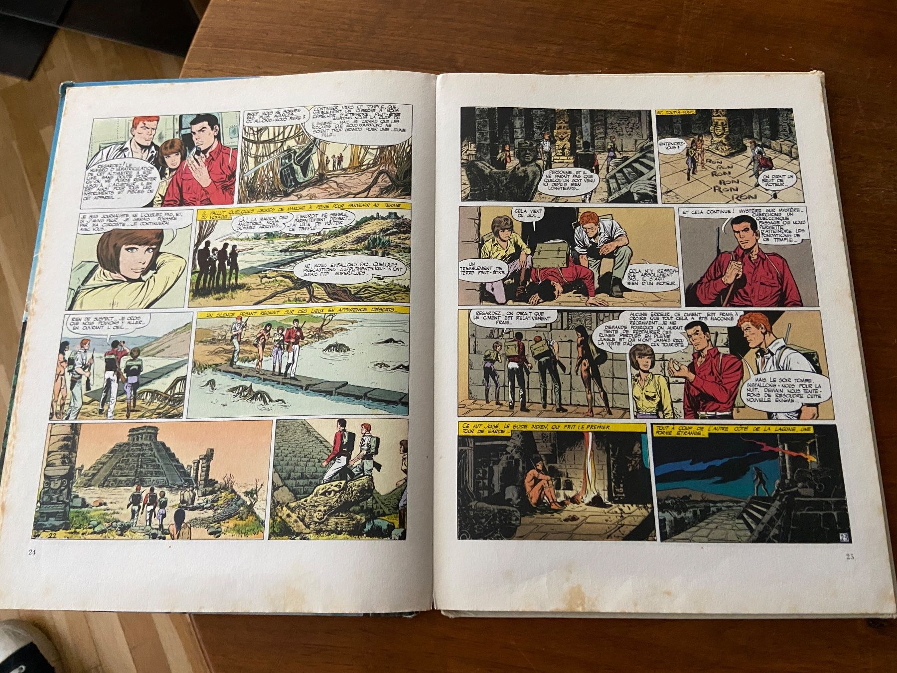 BD: Bob Morane Le Secret des 7 Temples édition 1973 – D'occasion à Fribourg par J334455 2