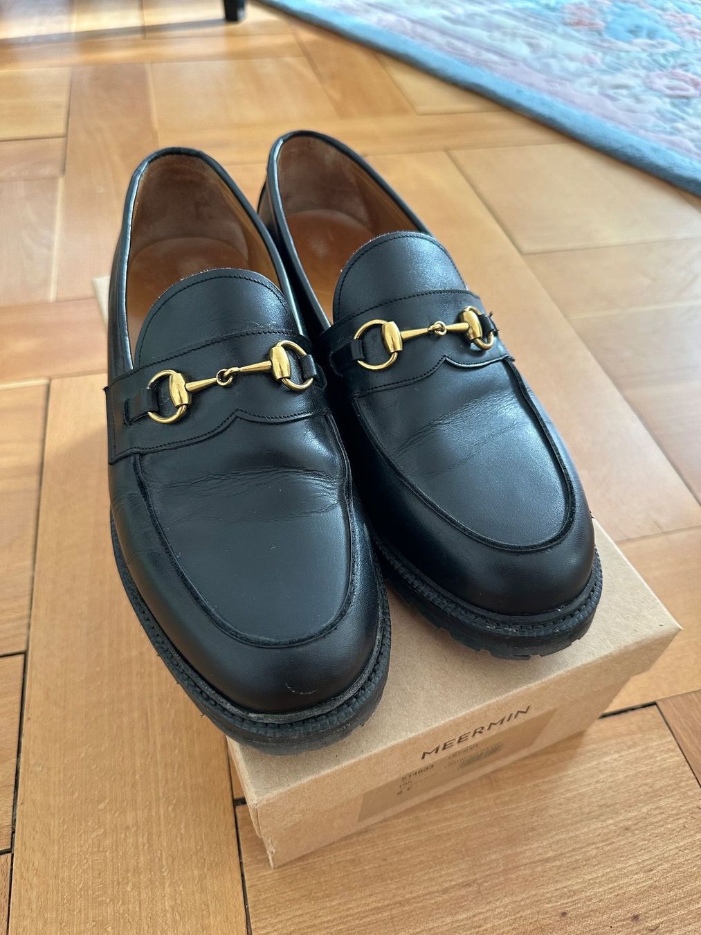 Scarpe da uomo: Meermin Horsebit Loafer Sz 8 – Usato da Zürich venduto da Michael_CK