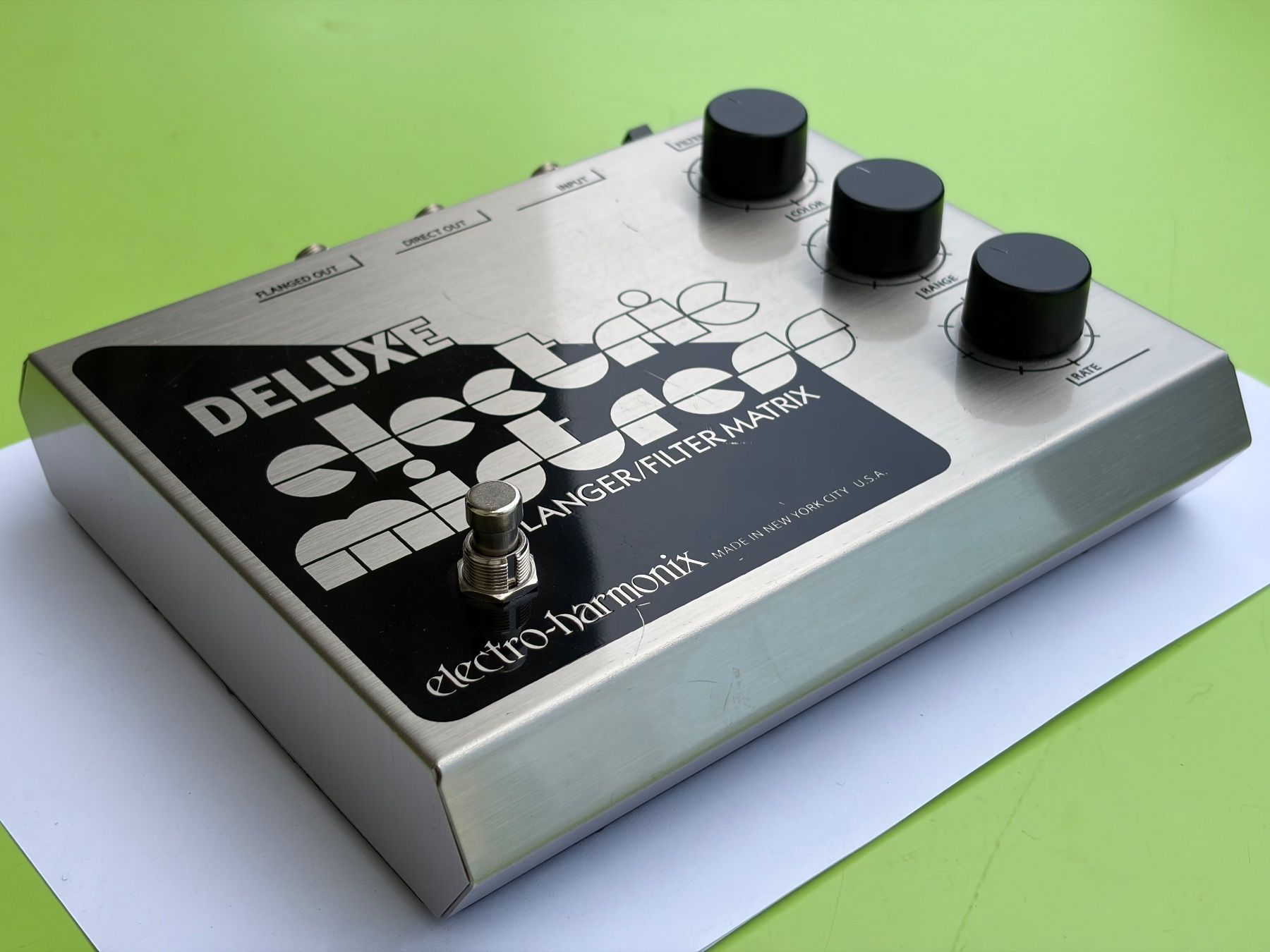 Electro-Harmonix Strumenti musicali: Electro-Harmonix Deluxe Electric Mistress Big Box – Usato da Zürich venduto da Olivier009