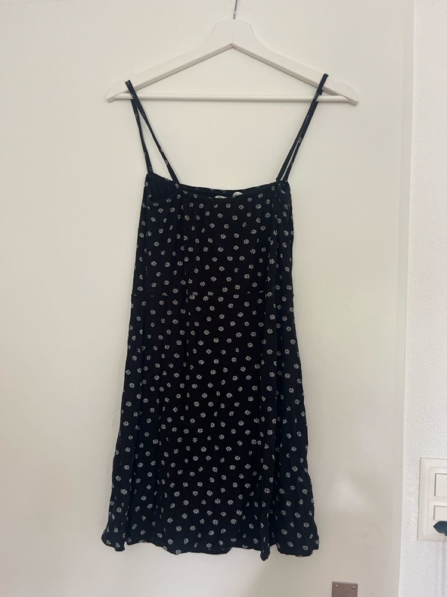 Vestiti: Sommerkleid schwarz mit Blumenmuster  – Usato da Zürich venduto da ant_pql9 1