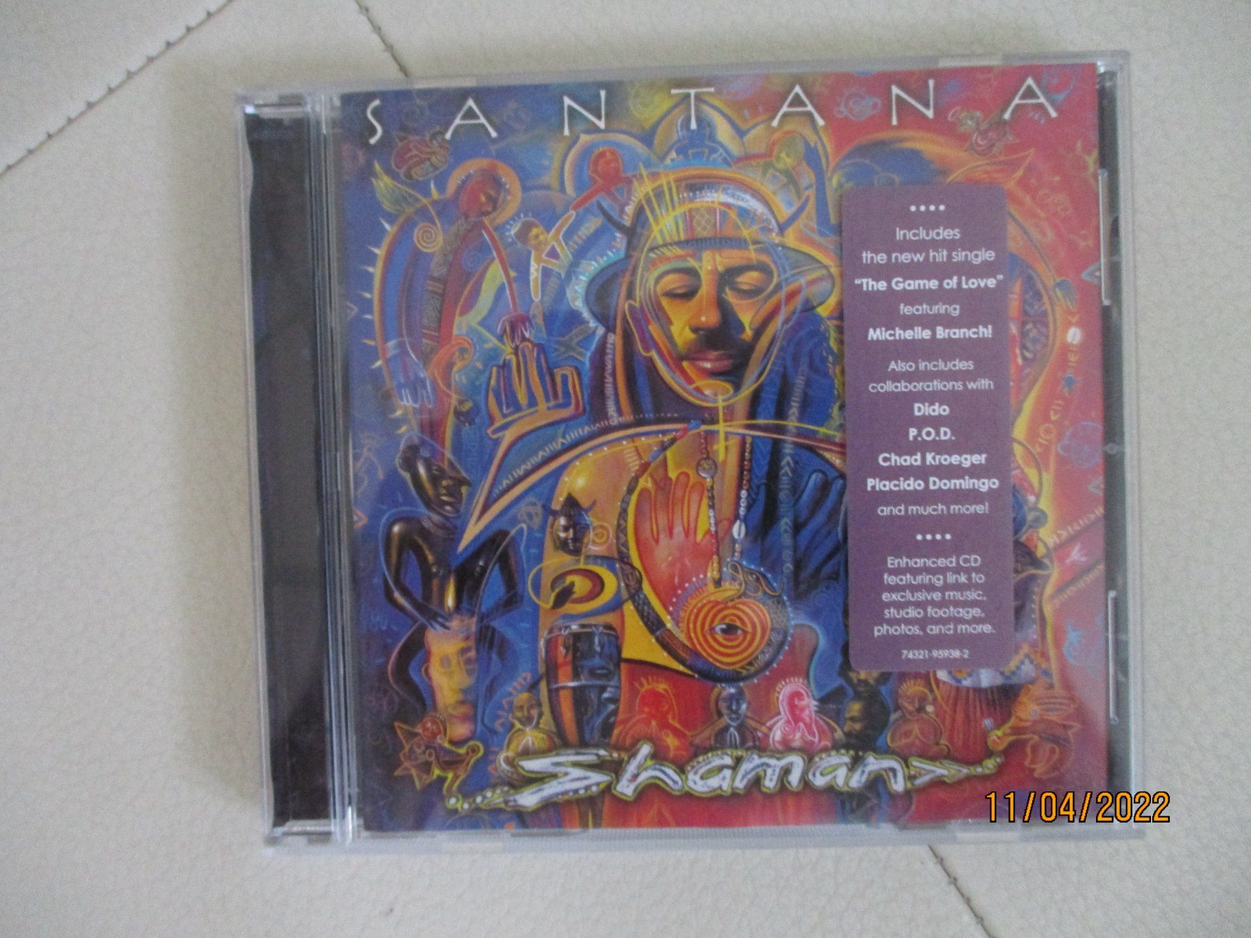 CD: Santana --  Shaman – Usato da Liestal venduto da Disc-Point