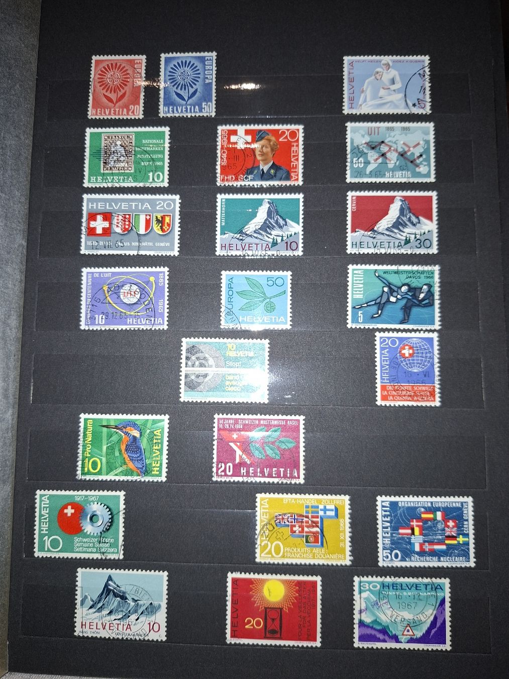 Tutti i francobolli: Briefmarken Werbemarken ab ca 1900 - 1967 – Usato da Balgach venduto da SIMEON27 1