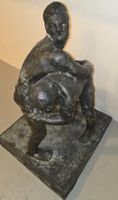 Statua fissione in bronzo "I LOTTATORI" di Remo Rossi