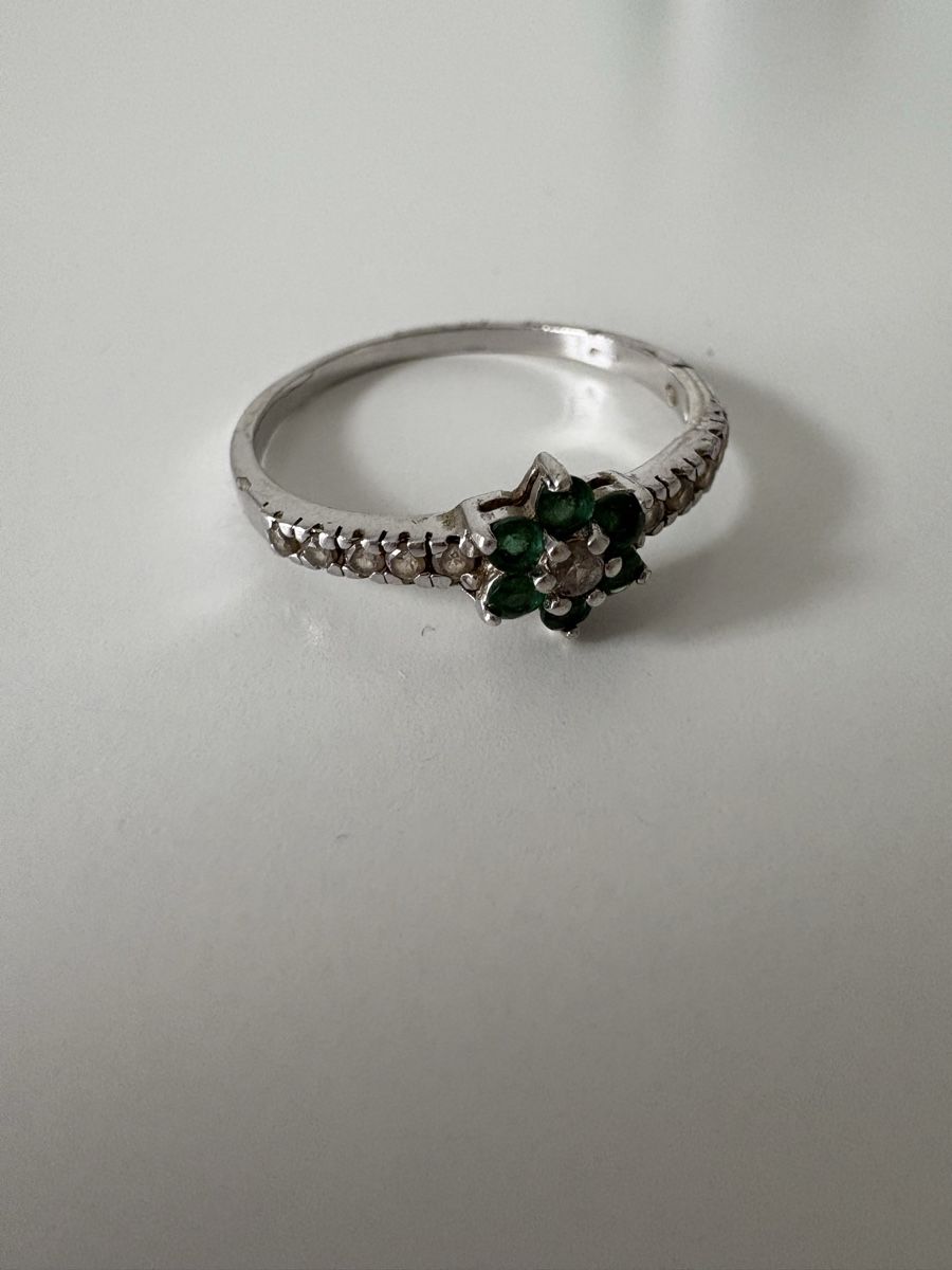 Ringe: silver flower ring – Gebraucht aus Figino von 1024sells