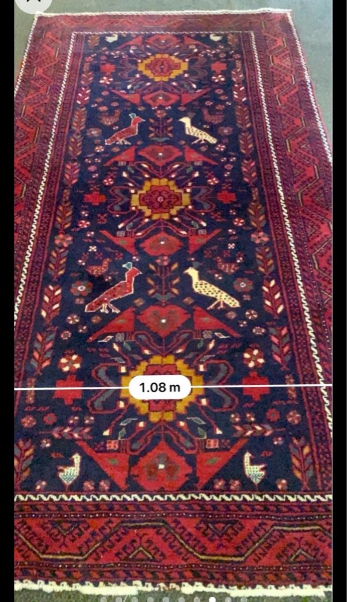 Tapis: Persian rug Rug 2.06m x 1.08m Bird Pattern – D'occasion à Zürich par Dan_k 2