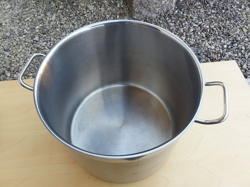 Spaghettipfanne INOX mit Deckel, Durchmesser 24 cm, 8 Liter | Kaufen ...