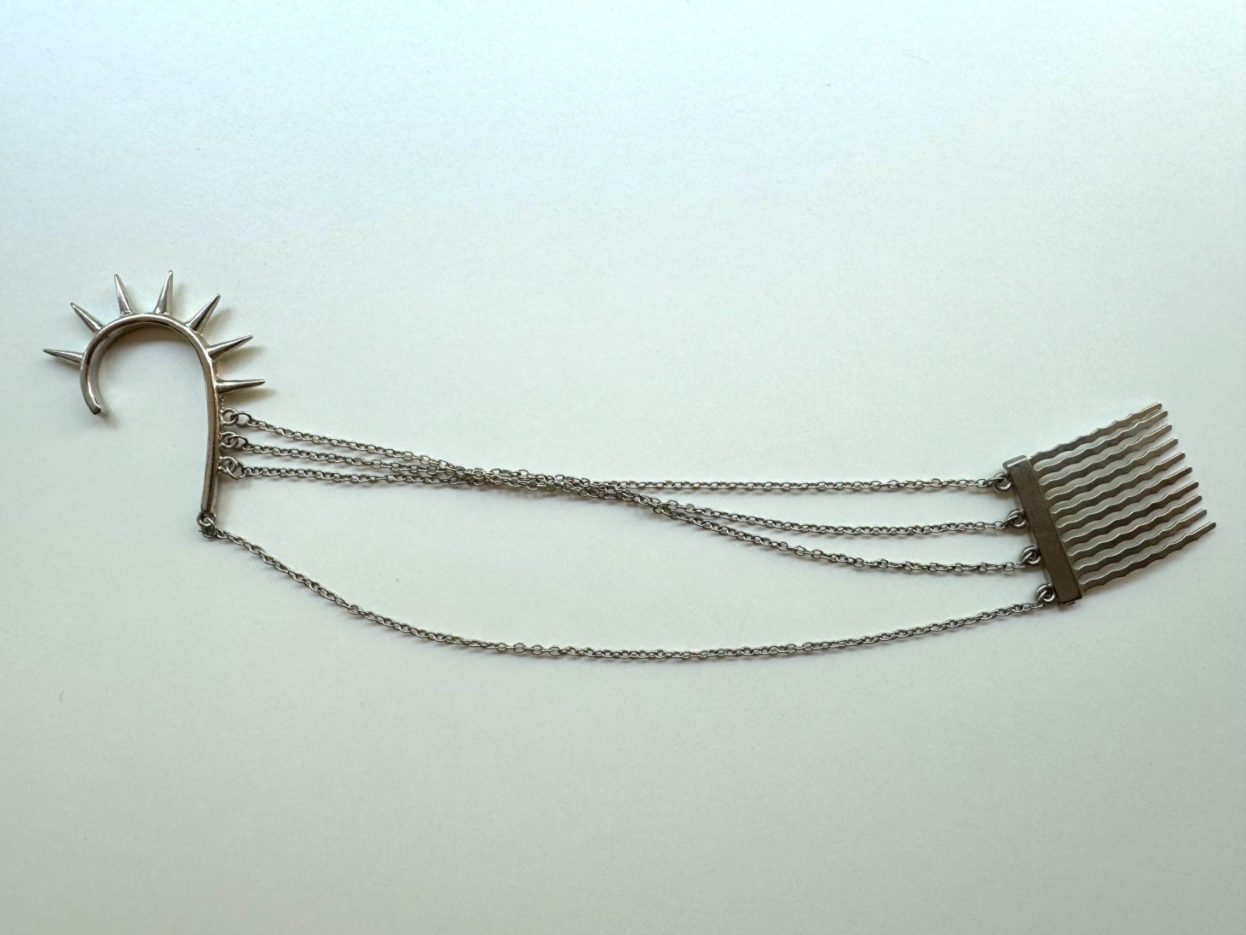 Orecchini pendenti & Orecchini a lobo: Spike ear cuff hair comb – Nuovo (secondo la descrizione) da Genève venduto da Reveur 5