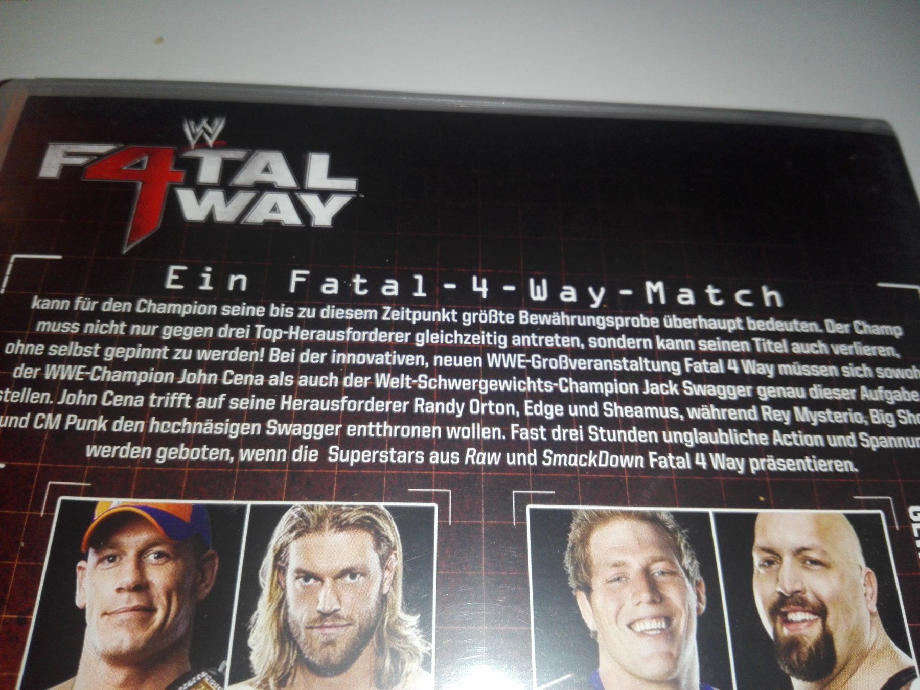 Tutti i DVDs: Fatal 4 Way   (WWE)        -deutsch & englisch- – Usato da St. Gallen venduto da elk2021 2