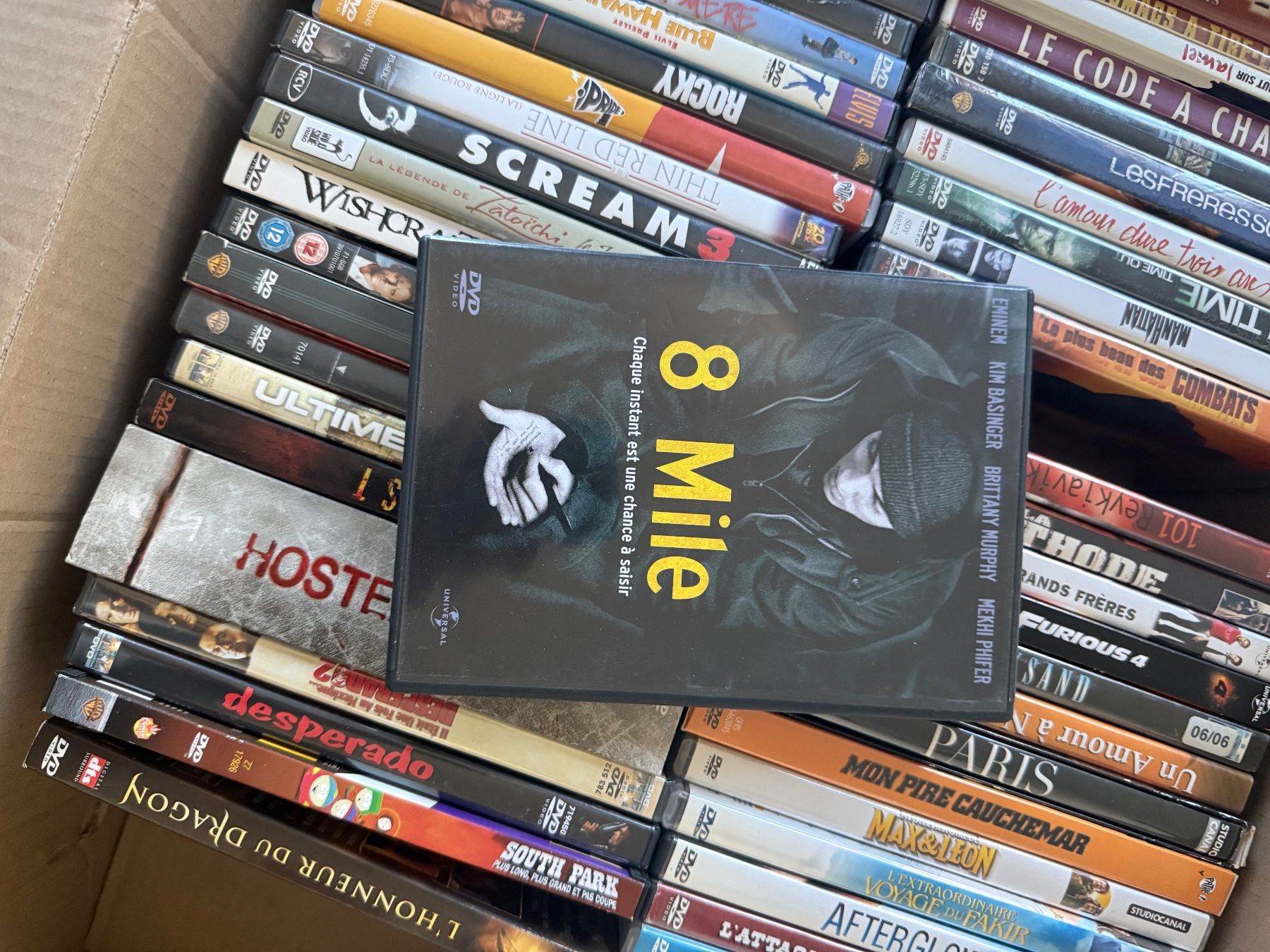 Tutti i DVDs: Lot de 58 DVD divers, format EU, état acceptable – Usato da Zürich venduto da Butpiquant 1