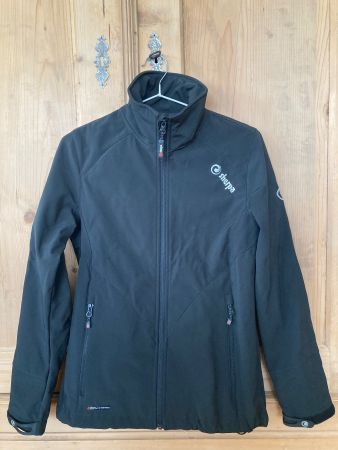 Sherpa Damen Softshelljacke Schwarz Gr. S-M