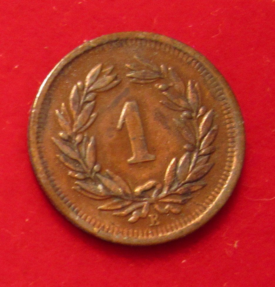 Toutes les monnaies: 1 Rappen 1904 – D'occasion à Allschwil par Coinfreak 1