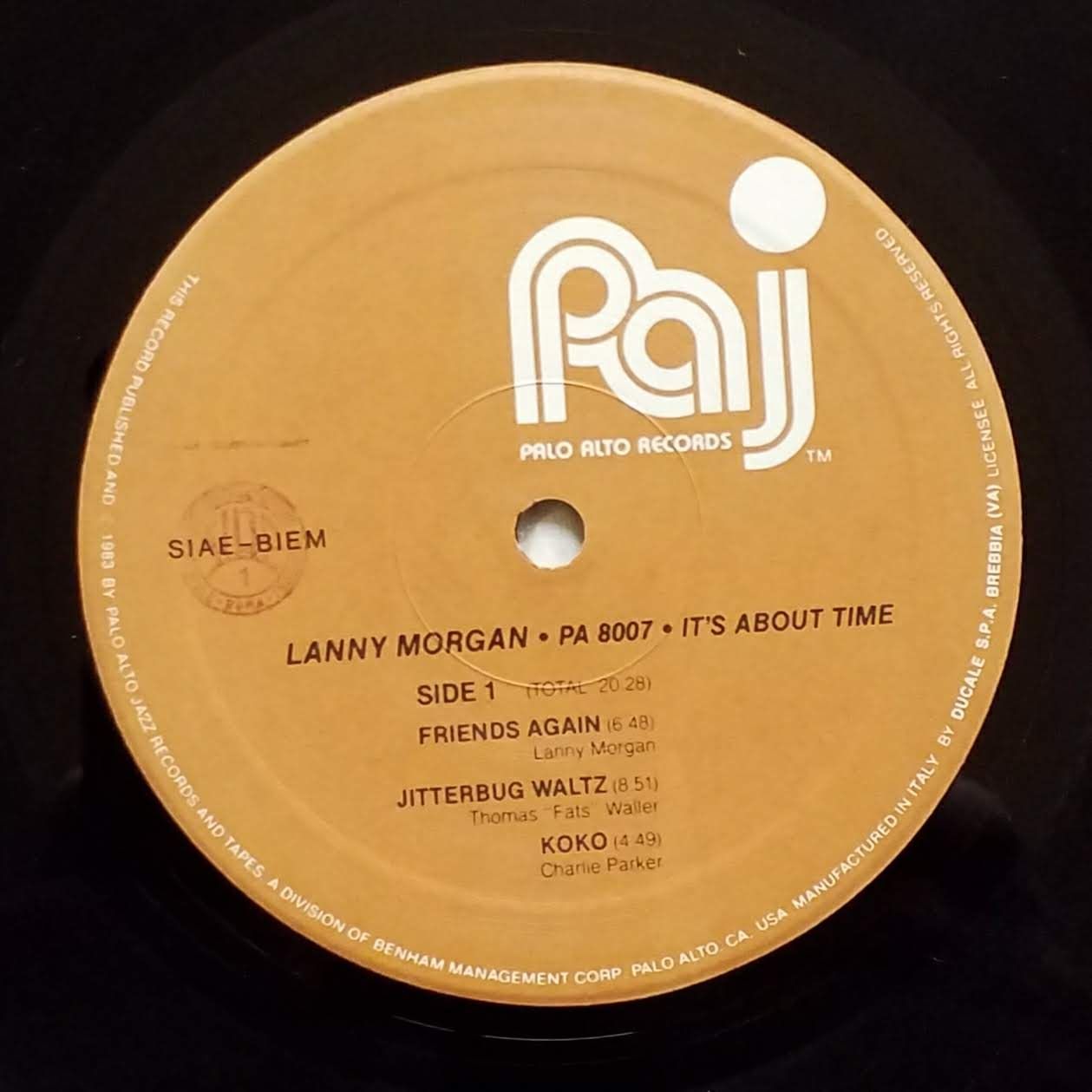 Dischi in vinile: LANNY MORGAN,  it's about time - 1981 press  - NEW - – Nuovo (secondo la descrizione) da Yverdon-les-Bains venduto da Jacotreut 3