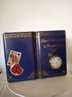 Blechdose Alice's Adventures in Wonderland Buchform,