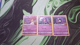 2022 trick or trade gengar evolutionary line Pokémon Karte 