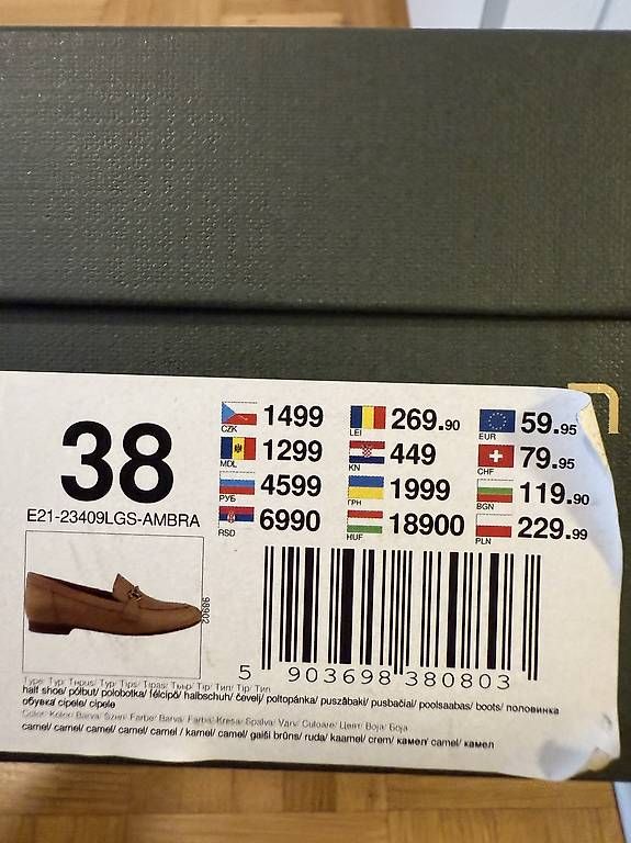 Scarpe da donna: GINO ROSSI LOAFER GR. 38 echt Leder – Usato da Winterthur venduto da fij_f65r 3