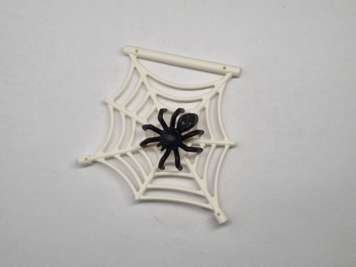 Lego Kit di costruzioni: LEGO Black Spider with Spider web / schwarze Spinne mit Netz – Nuovo (secondo la descrizione) da Basadingen venduto da NekoBricks 4