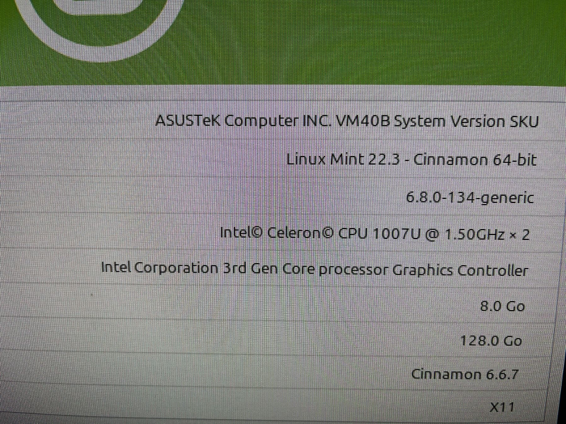 PCs: Asus VivoPC VM-40B avec Linux Mint et 8 Gb RAM – Gebraucht aus Genève von beboploola 3