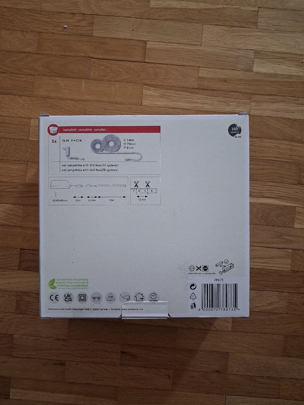 Ghirlande e barre luminose: Striscia LED Paulmann SimpLED 7.5m, nuova, calda e luminosa! – Nuovo e nell'imballaggio originale da Jona venduto da api_sdn2 1