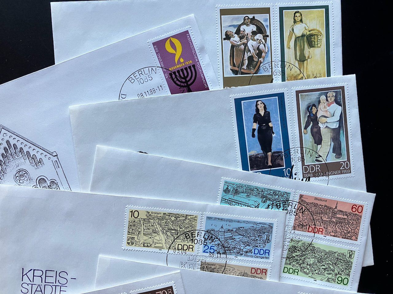 Tous les timbres: DDR diverse FDC 1988/89 – D'occasion à Nesslau par zueri6 1