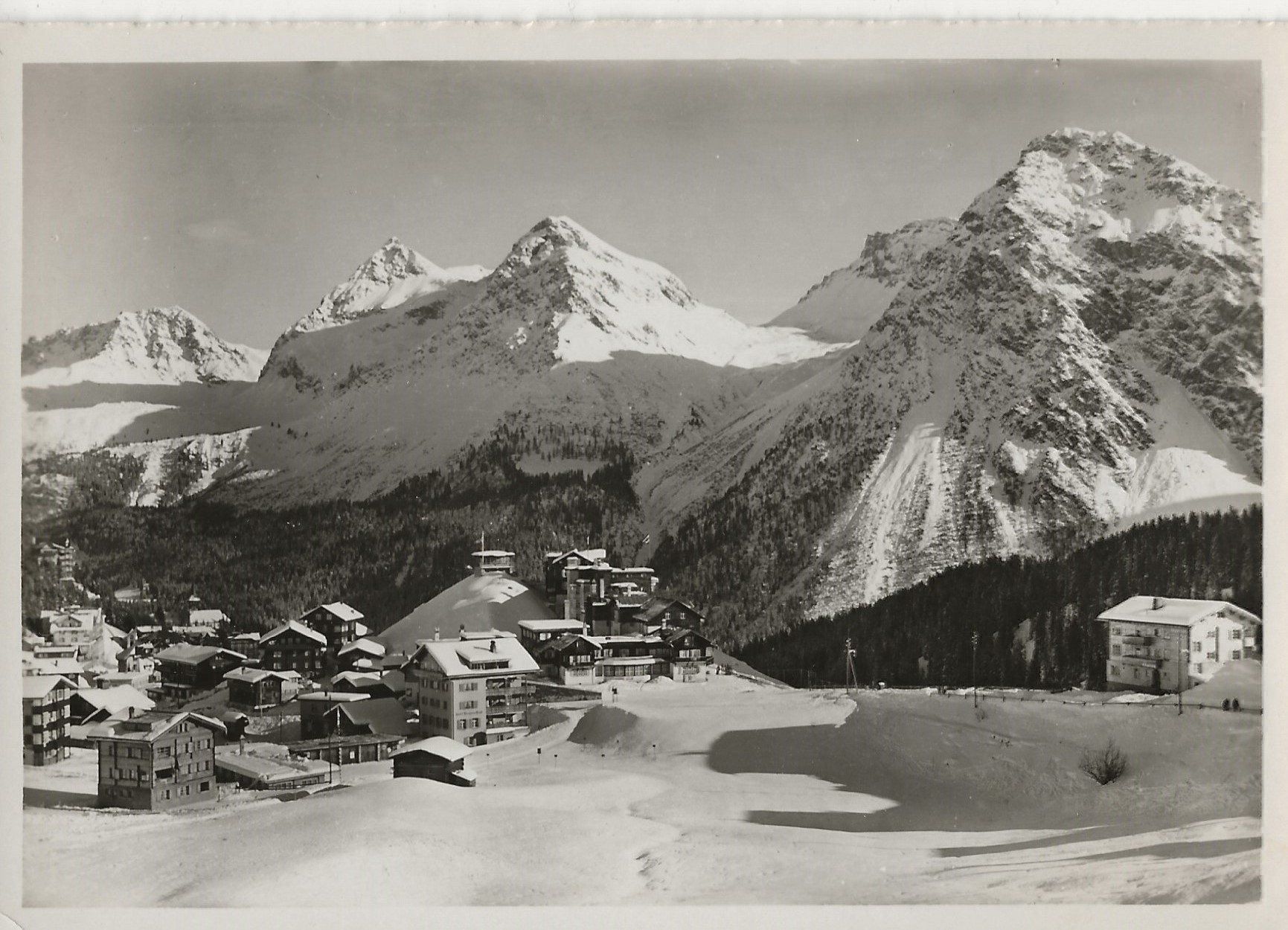 Ansichtskarten: Arosa, 1948 – Gebraucht aus Frauenfeld von Merk52