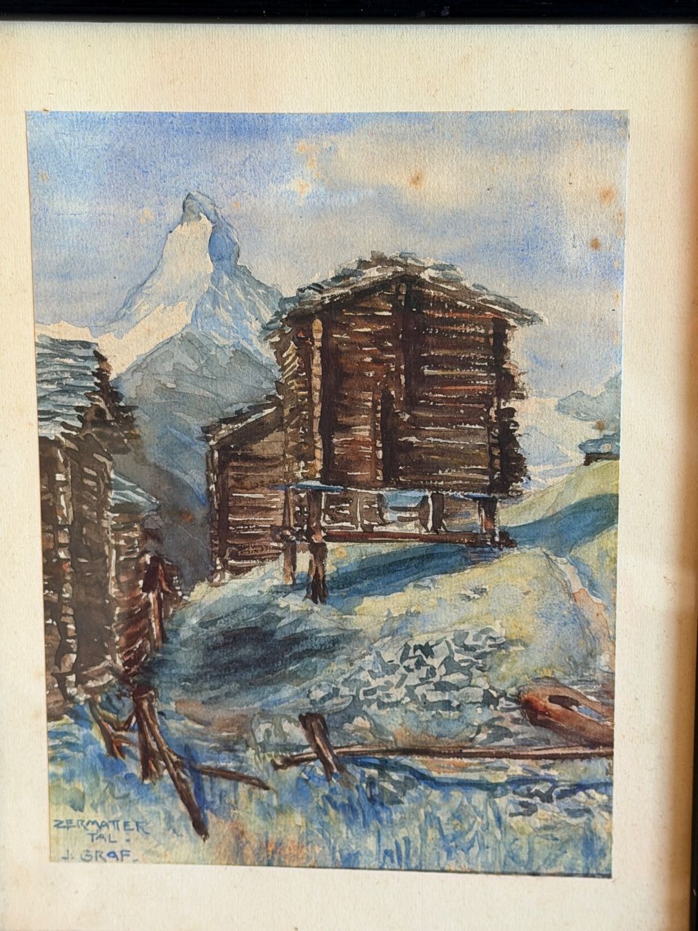 Dipinti: J. GRAF Original Gemälde – Usato da Basel venduto da PAUL_ART 1