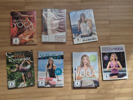 7 Yoga DVD's, PowerYoga, Power Yoga, Ursula Karven, OVP