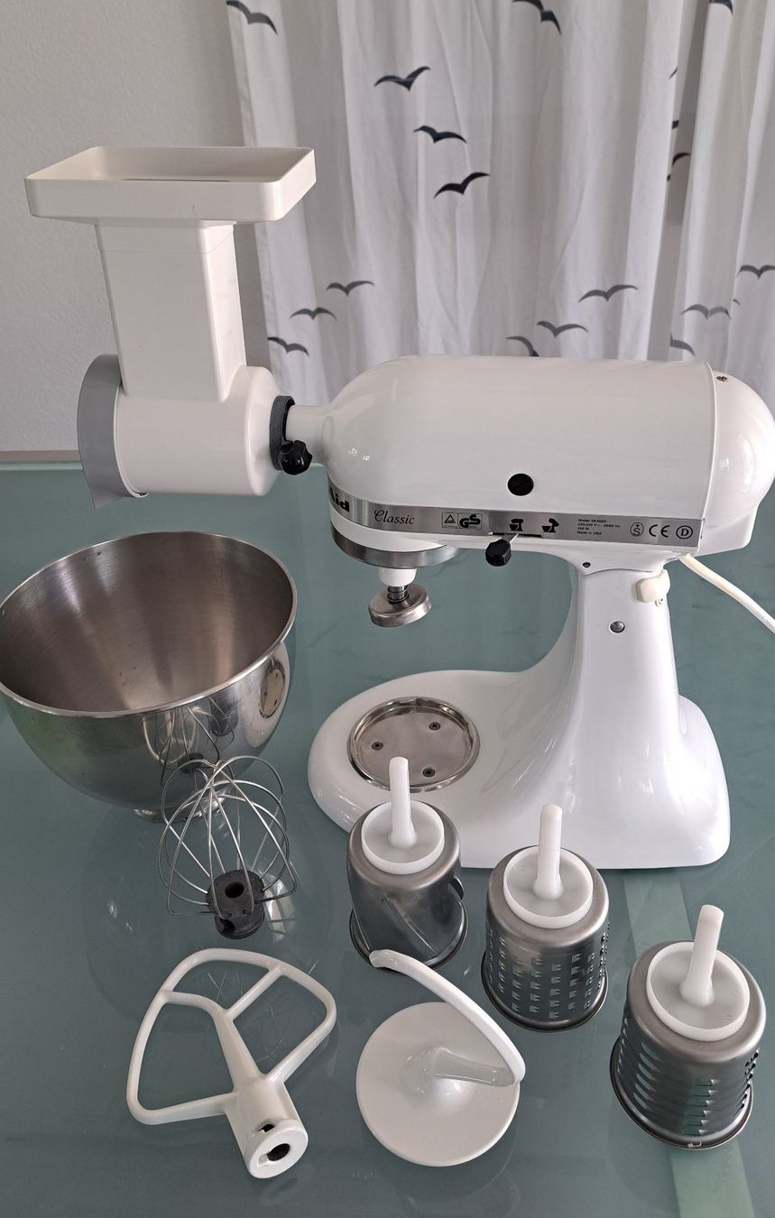 Kitchenaid Elettrodomestici da cucina: Küchenmaschine KitchenAid ® Classic Weiss – Usato da Gerlafingen venduto da Tom_24 1