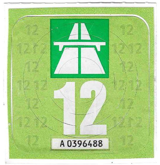 Vignette autostradali: Vignette 2012 Autobahnvignette 12. – Nuovo (secondo la descrizione) da Bülach venduto da gmstart