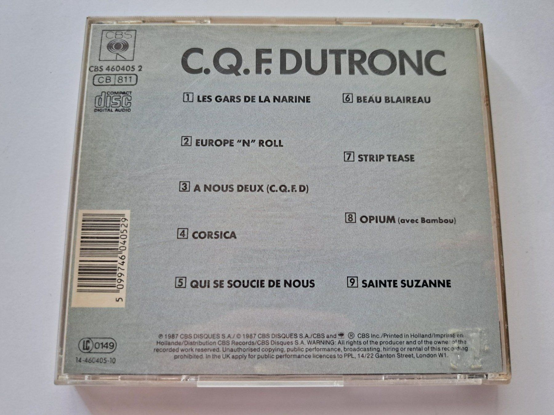 CDs: CD C.Q.F. Dutronc – Gebraucht aus Pully von bro_n52j 1
