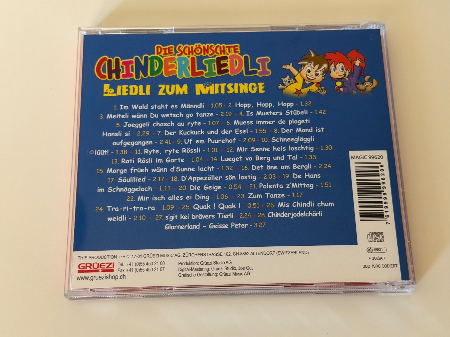 CD: CD Die Schönschte Chinderliedli - Liedli zum Mitsinge – Usato da Altstätten SG venduto da sheamus 1