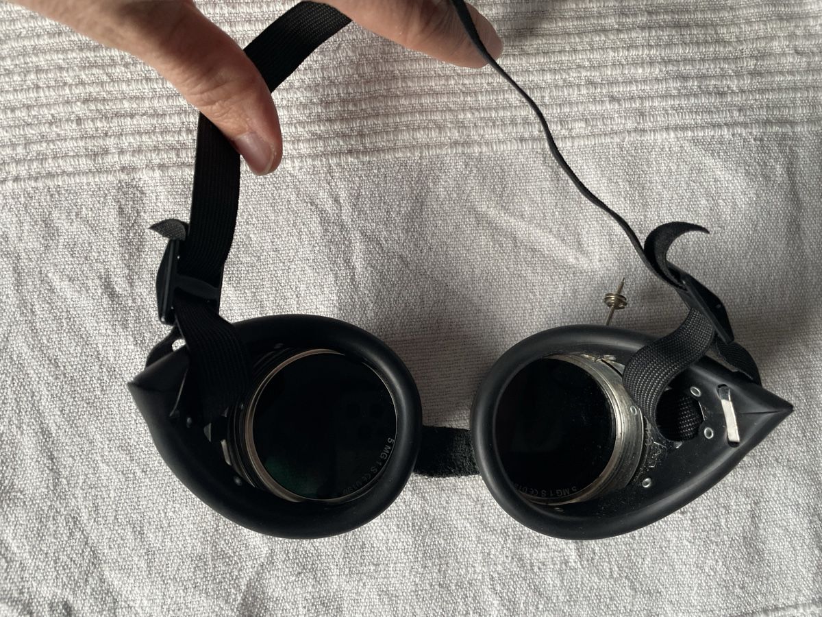 Occhiali & Lenti: Hochwertige Steampunk-Schweisserbrille – Nuovo (secondo la descrizione) da Dörflingen venduto da Pazifiktaucher 2