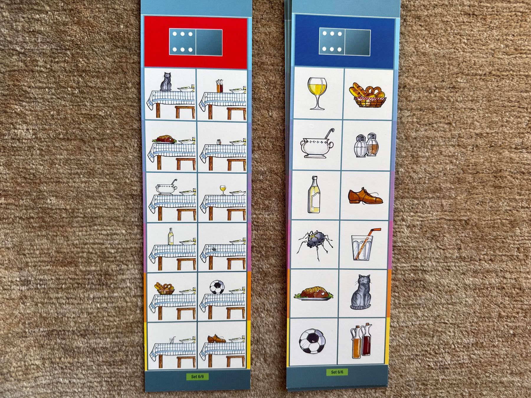 Giochi: Flocards  Set 6 -- ohne Schachtel – Usato da Aarau venduto da Kilauea 7