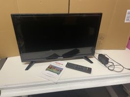 Aiwa Fernseher 24 Zoll LED mit Fernbedienung und Netzteil