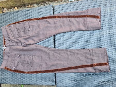 Nolita Leinen Capri Hose Made in Italy W29(38/40) Neu