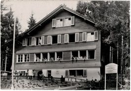 Heiden, Ski- und Ferienhaus TVN Kayen, belebt um 1950