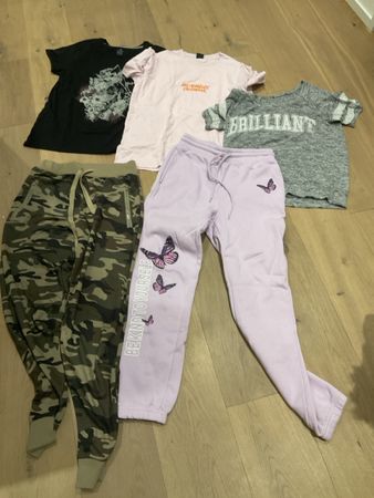 Teenager Kleiderset T-Shirt, Grösse XS, Top Zustand