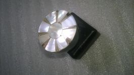 ring modeschmuck mit echt moschelen,,,glanzig