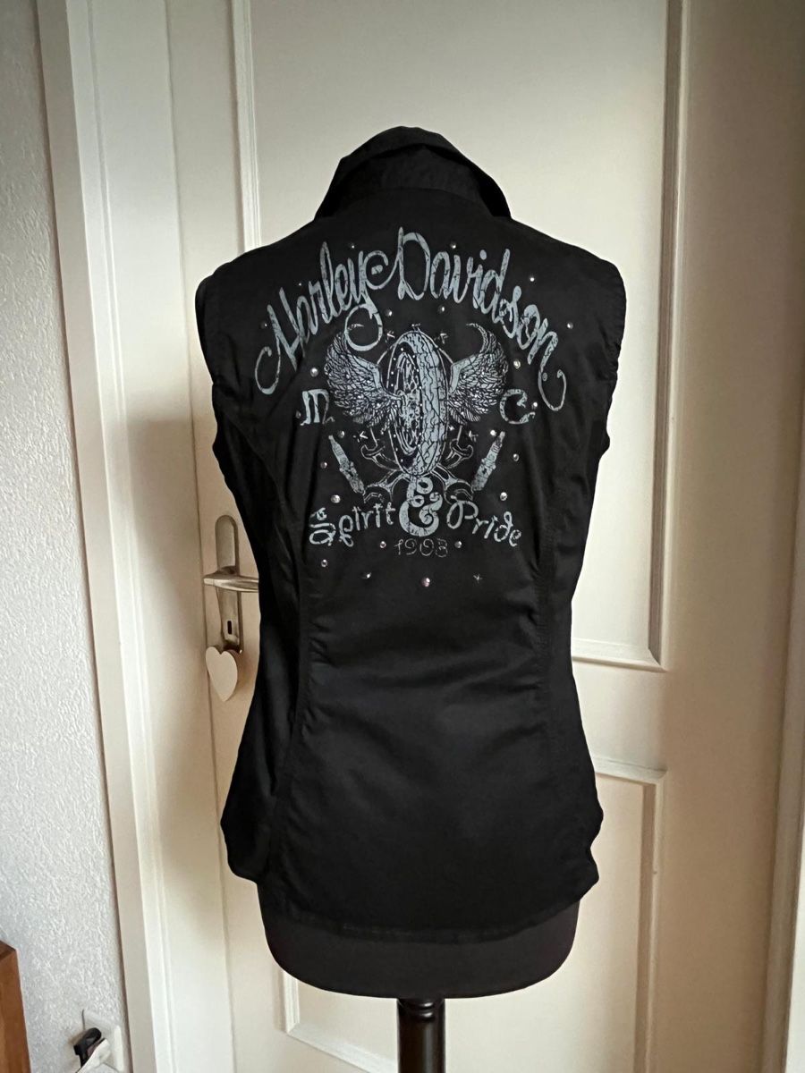 Harley-Davidson Camicette: Ärmellose Bluse von Harley-Davidson – Usato da Thun venduto da mir_8tjd