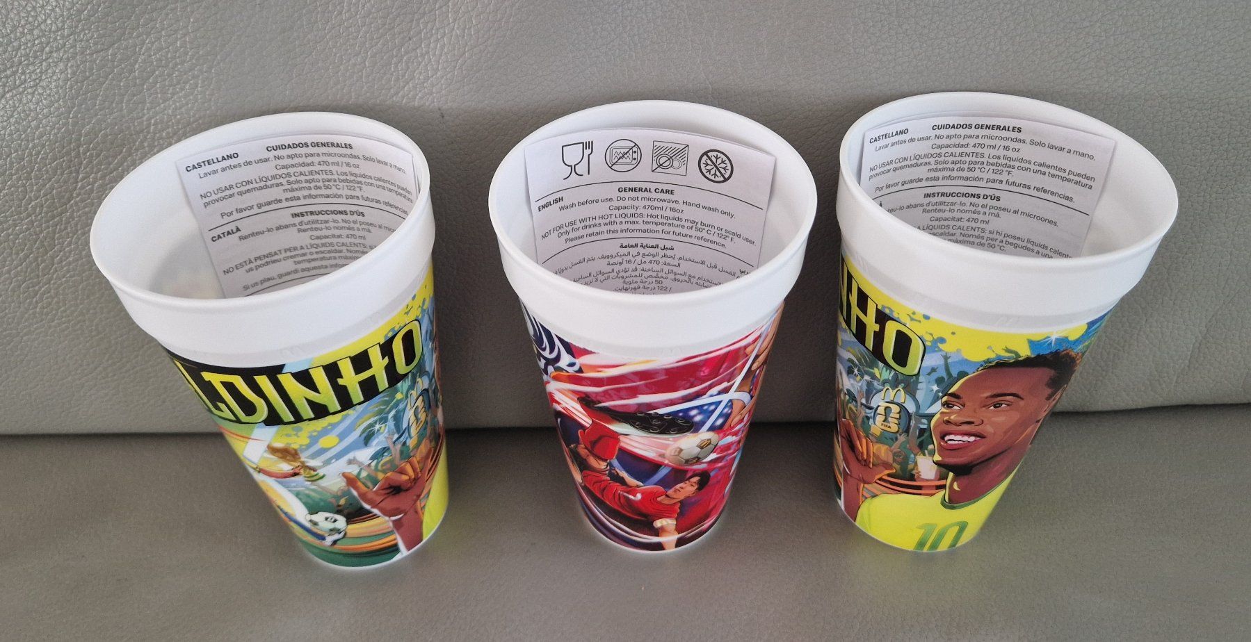 Contenitori & Simili: 3 x Mc Donald's WM Becher – Nuovo (secondo la descrizione) da Adliswil venduto da Giraffe2013 2