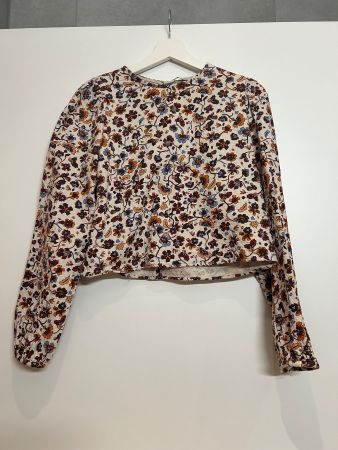 Zara Crop-Bluse, Grösse S,