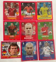 EURO 2024 Sammelkarten Legenden Stars Zidane Figo Torres ...