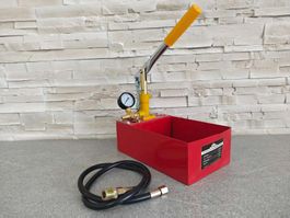 5 L Hydraulik Druckprüfpumpe + Druckschlauch Druck Prüfpumpe