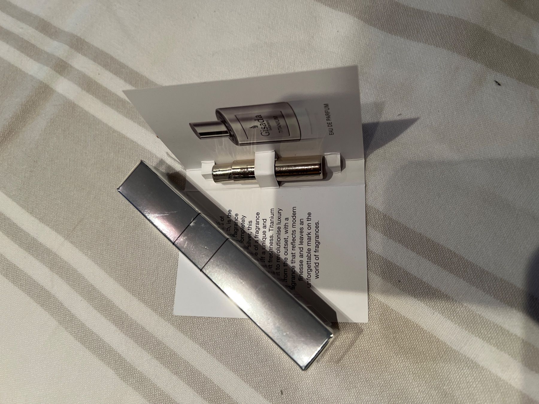 Gisada Profumi & Eau de Toilette: Gisada Titanium Eau de Parfum 10ml plus Muster, ungeöffnet – Nuovo e nell'imballaggio originale da Ruggell venduto da Malbuntiger01 3