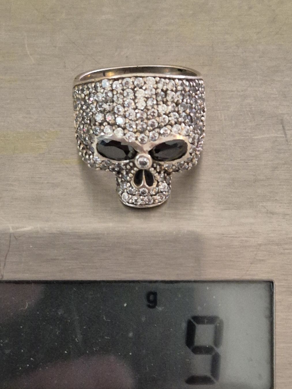 Anelli: Ring Totenkopf Sterling Silber 925 Damenring – Usato da Russikon venduto da eunicetungol 4