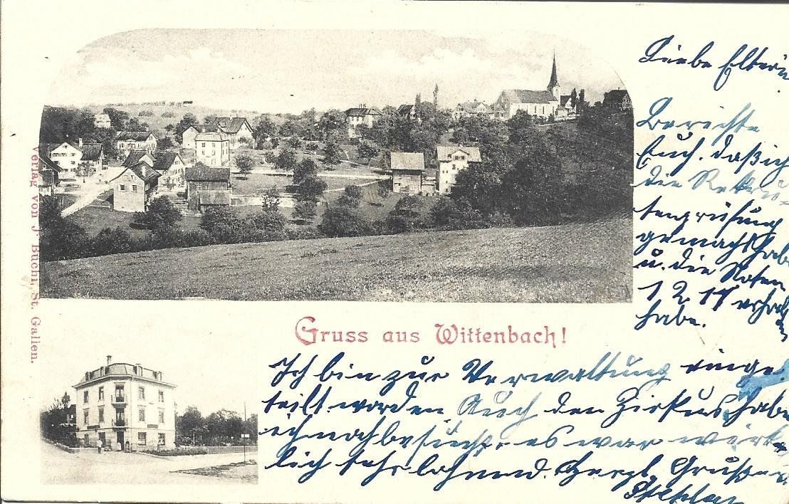 Ansichtskarten: AK Wittenbach – Gebraucht aus Appenzell von mai25