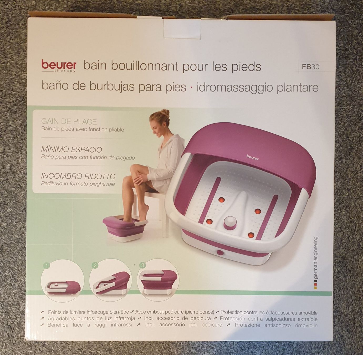 Beurer Dispositivi per massaggi: Beurer FB 30 Fußsprudelbad – Nuovo (secondo la descrizione) da Zürich venduto da sirstians000