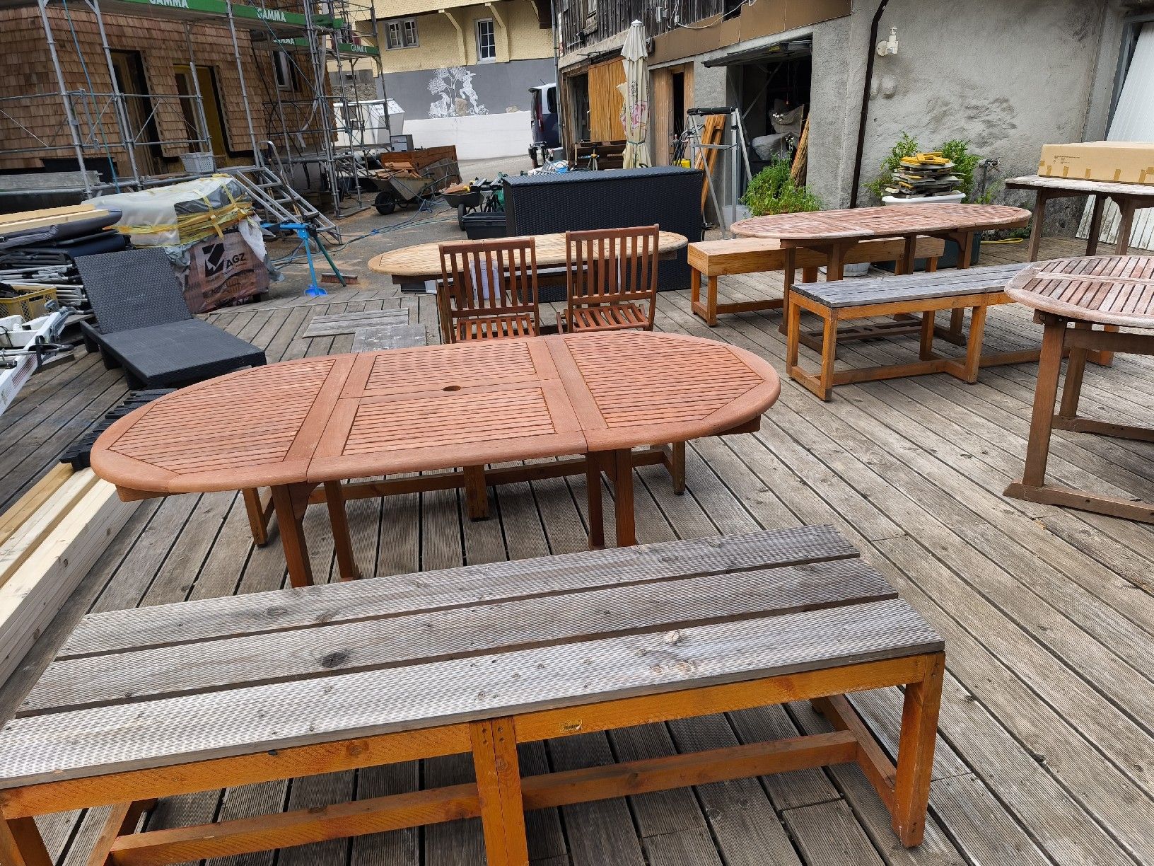 Panchine: schoene Gartensitzbank handgefertigt 160 cm – Usato da Göschenen venduto da kai_9ppg 4